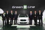Skoda Octavia Green E-Line Concept 2010 года